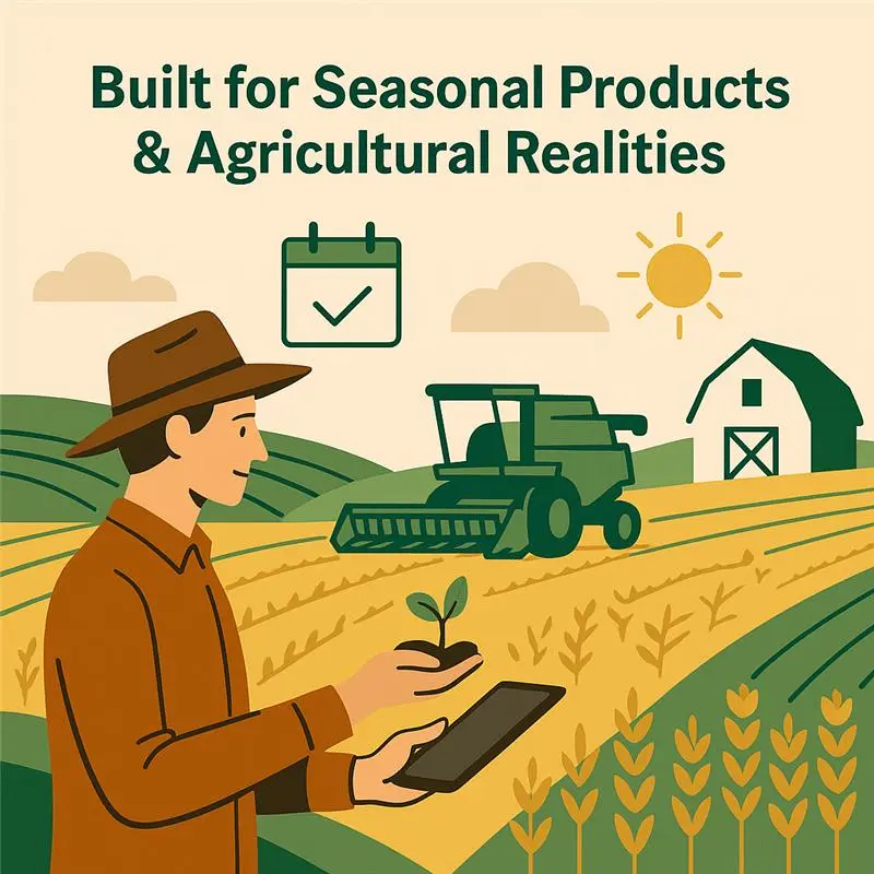 Built for Seasonal Products & Agricultural Realities